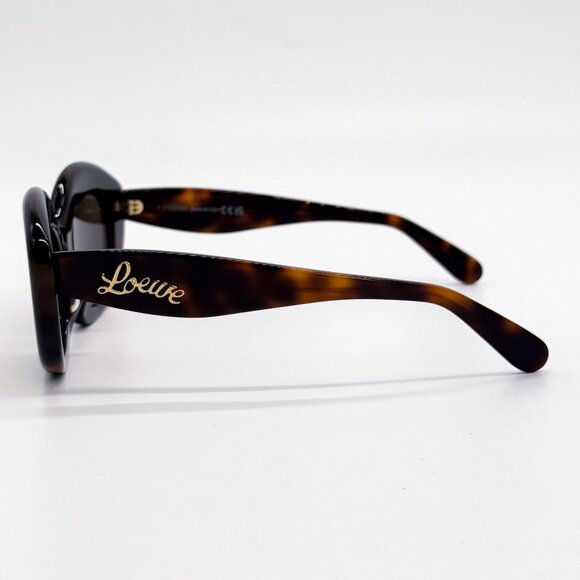 NEW LW40153F 52E, LOEWE WOMEN HAVANA GREY SUNGLASSES LOEWE main image 9